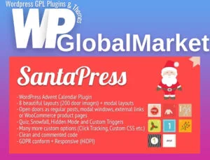 SantaPress – WordPress Advent Calendar Plugin and Quiz Download