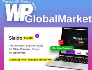 Slaido Template Pack for Slider Revolution WordPress Plugin