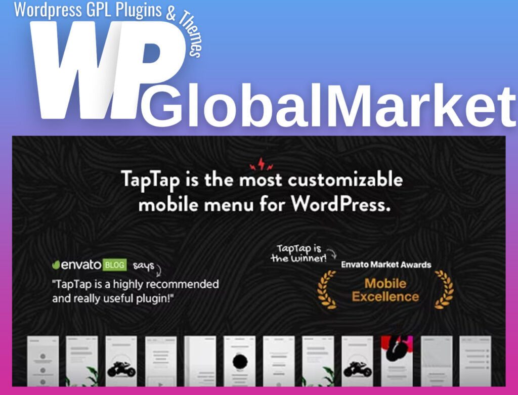 TapTap – Super Customizable WordPress Mobile Menu