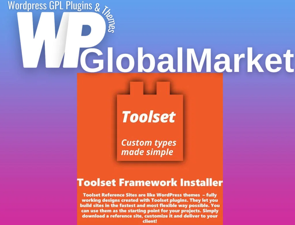 Toolset framework installer