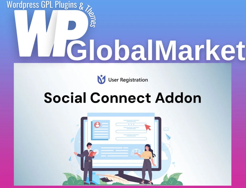 User registration social connect addon