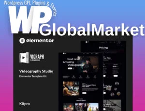 Vigraph – Videography Studio Elementor Template Kit