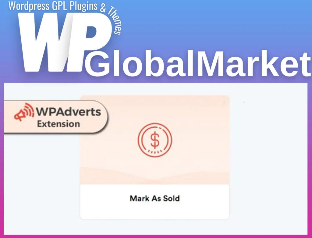 Wp adverts – mark as sold