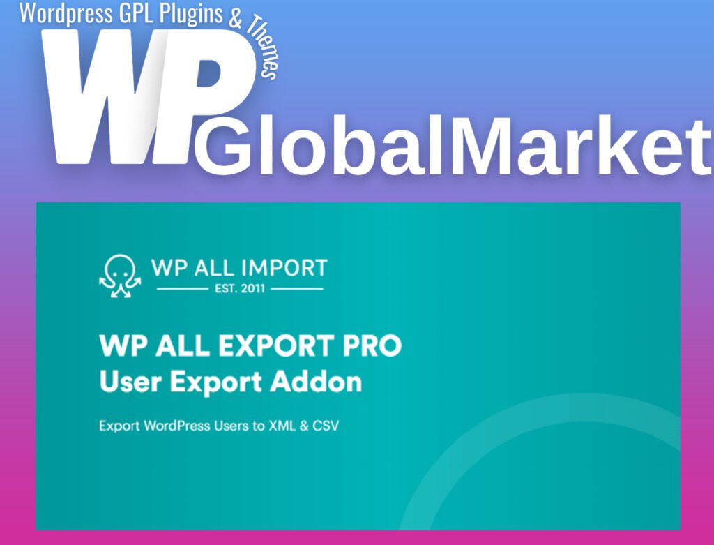WP All Export – User Add-On Pro