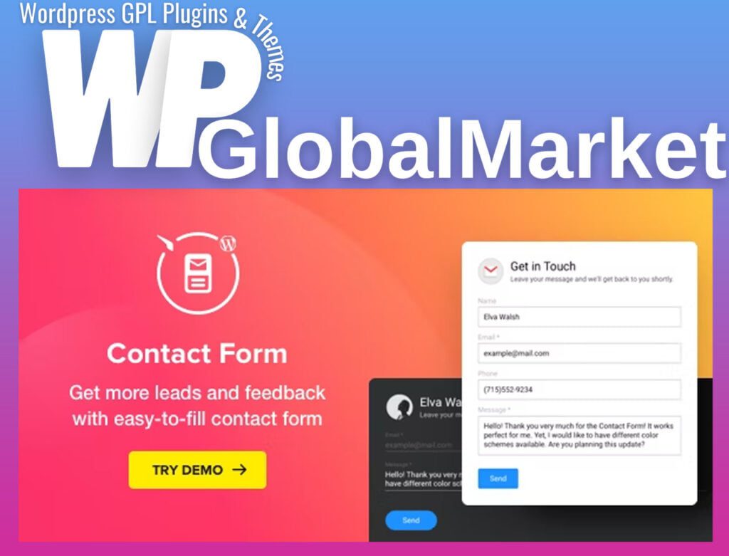 WP Contact Us Form by Elfsight