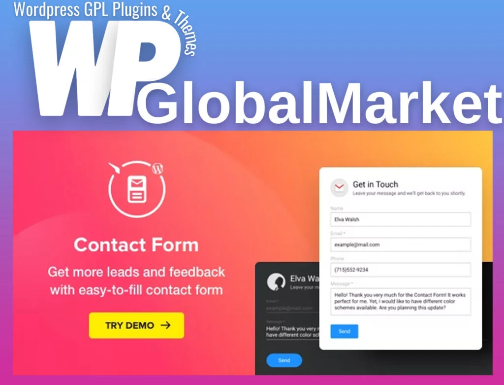 Wp contact us form by elfsight