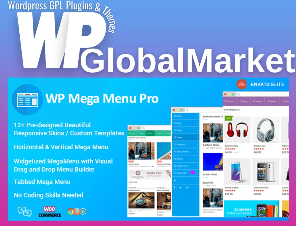 Wp mega menu pro