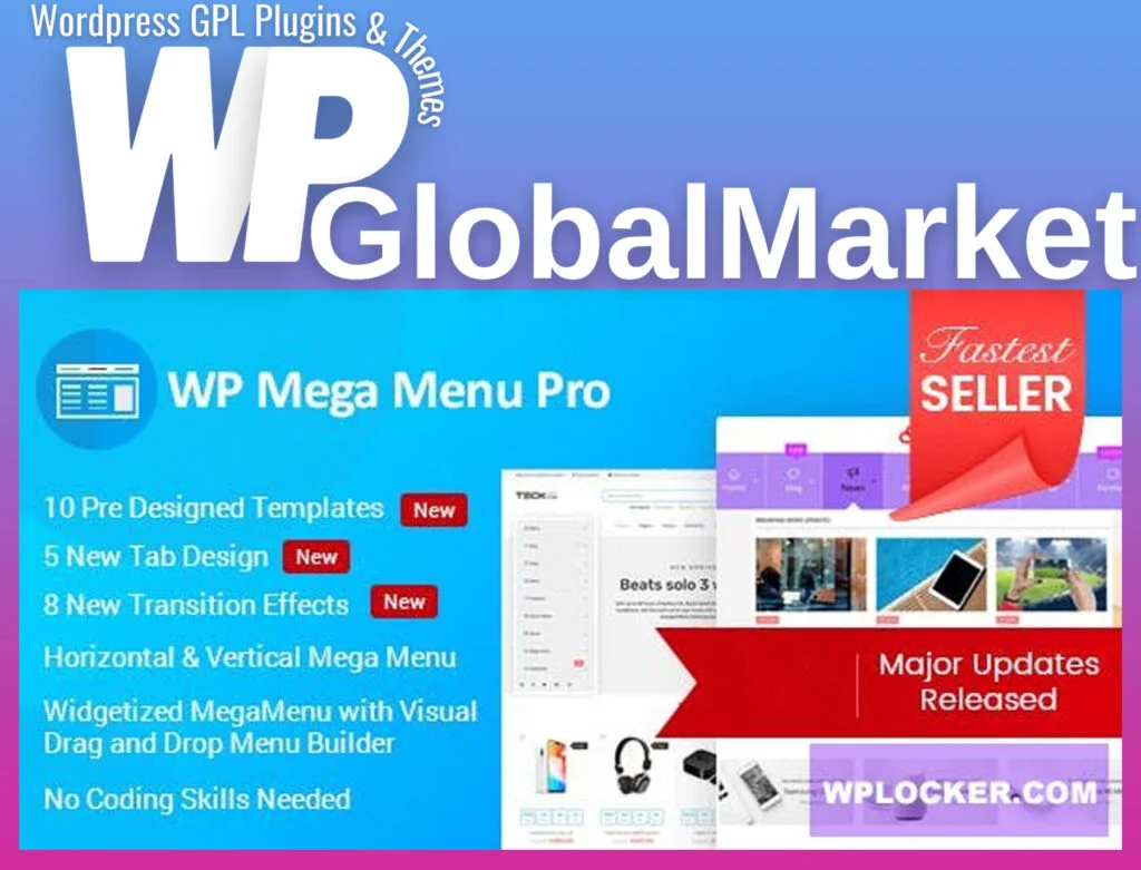 Wp mega menu pro – responsive mega menu plugin