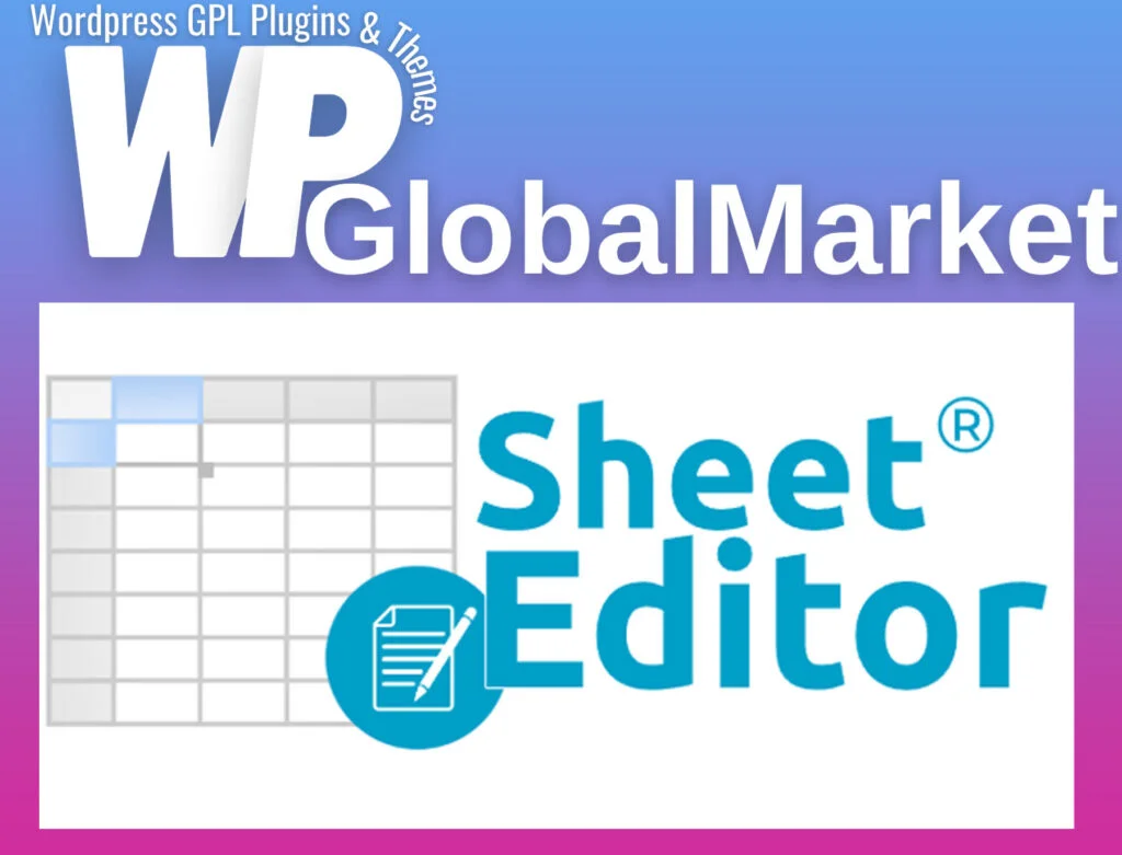 Wp sheet editor (premium)