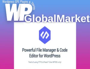 WPIDE File Manager and Code Editor Premium