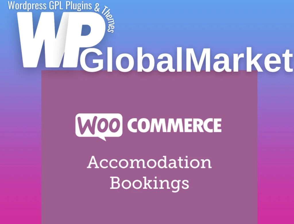 Woocommerce accommodation bookings