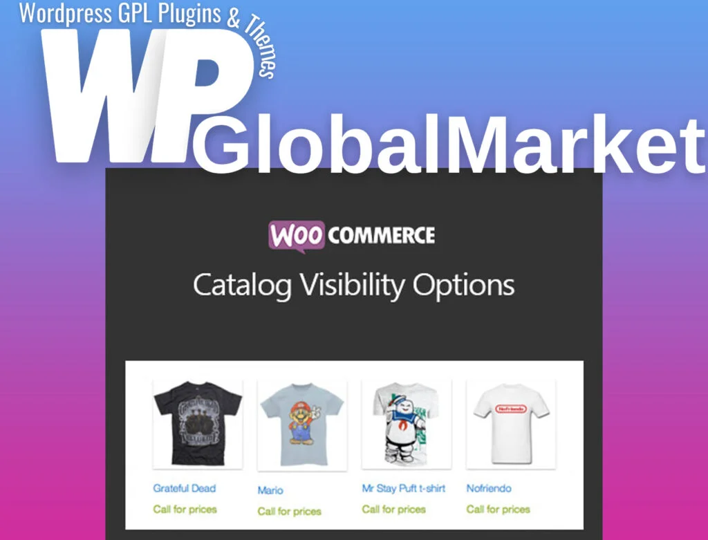 Woocommerce catalog visibility options