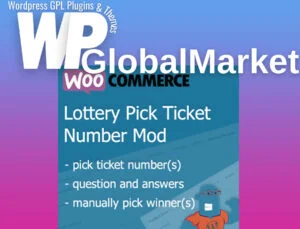 WooCommerce Lottery – Competitions Pick Ticket Number Modification