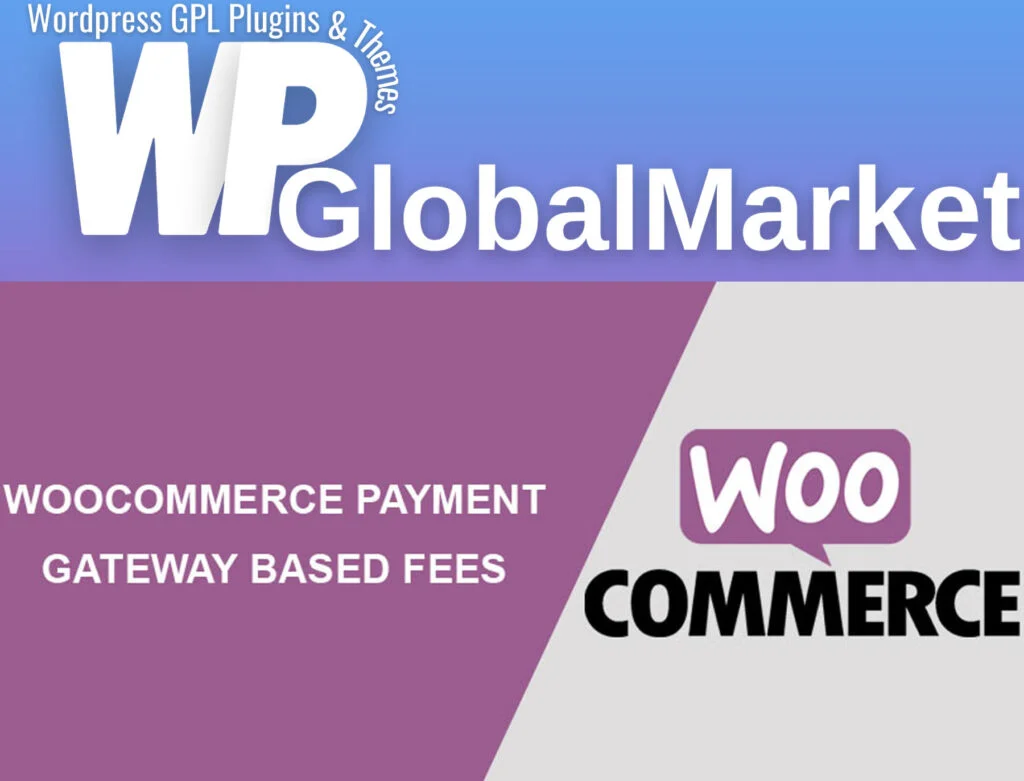 Woocommerce payment gateway based fees