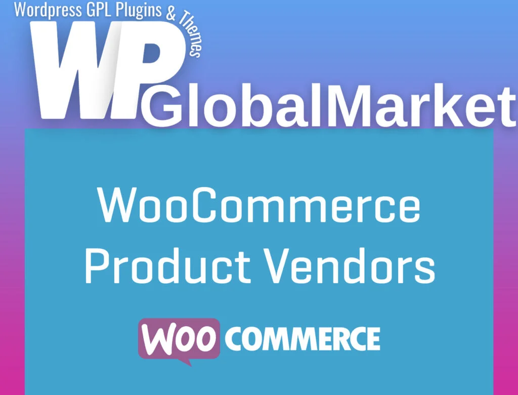 Woocommerce product vendors