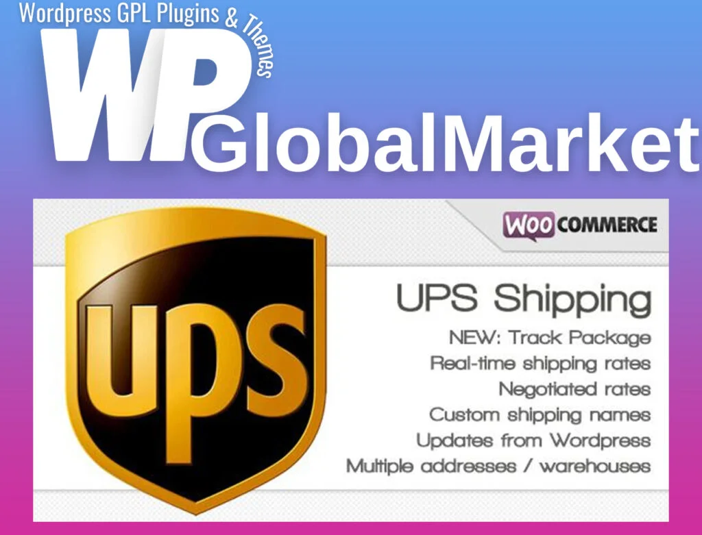 Woocommerce ups shipping method