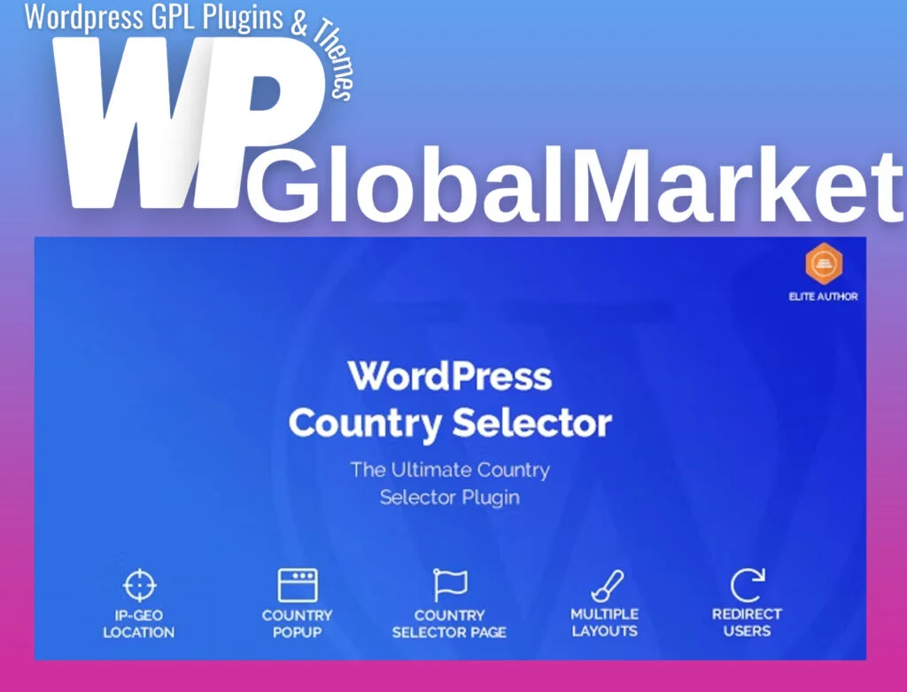 Wordpress country selector