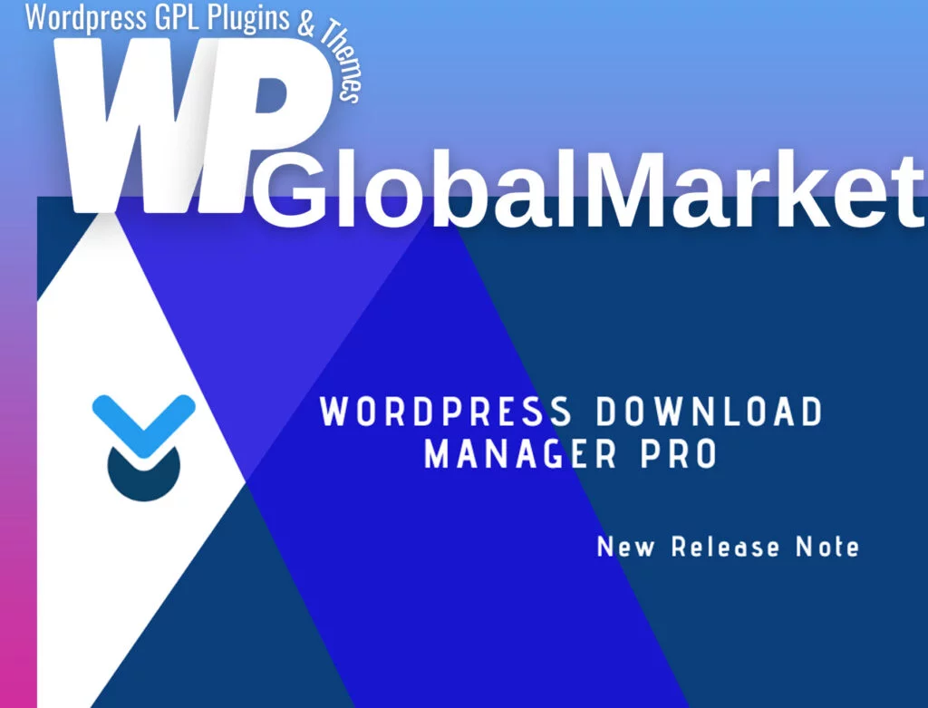 Wordpress download manager pro