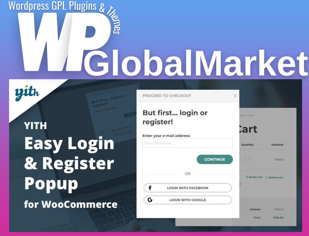 YITH Easy Login & Register Popup