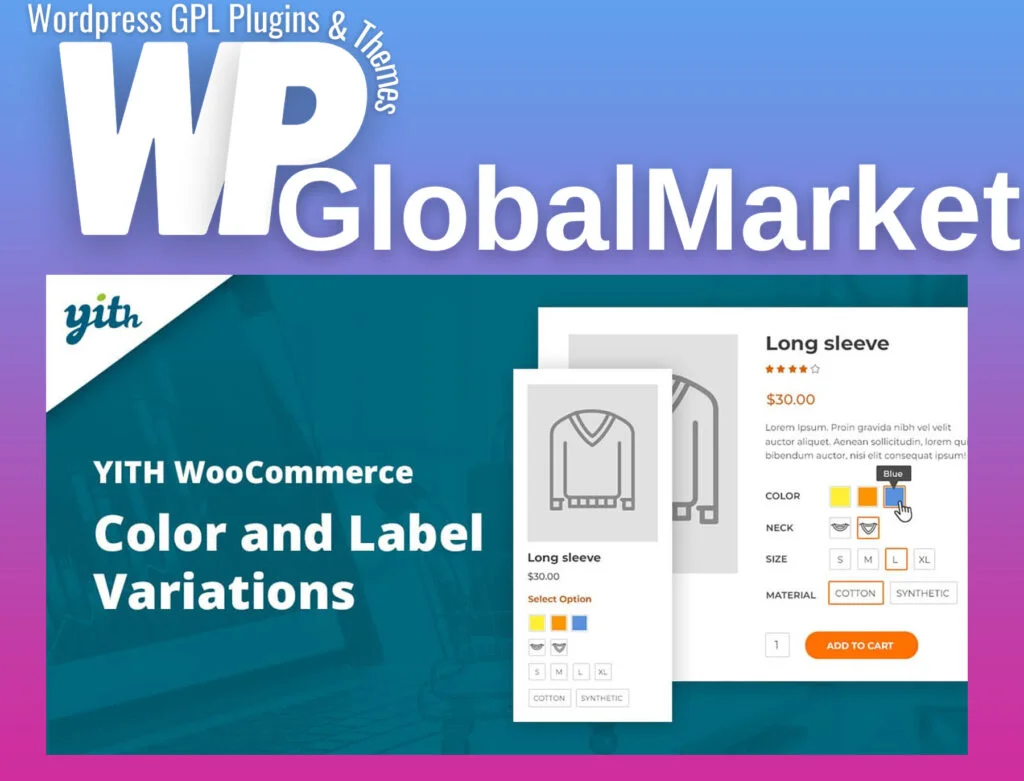 Yith woocommerce color and label variations premium