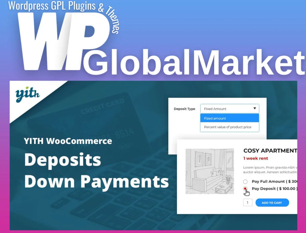 Yith woocommerce deposits and down payments premium