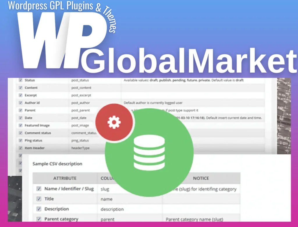 Ait csv import / export