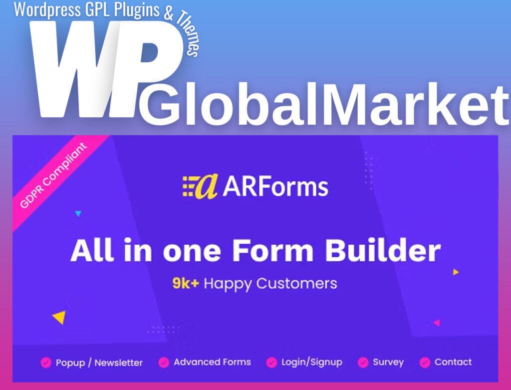 ARForms: WordPress Contact Form Builder Plugin