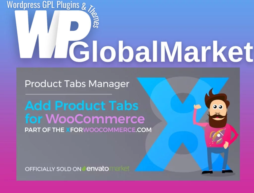 Add product tabs for woocommerce