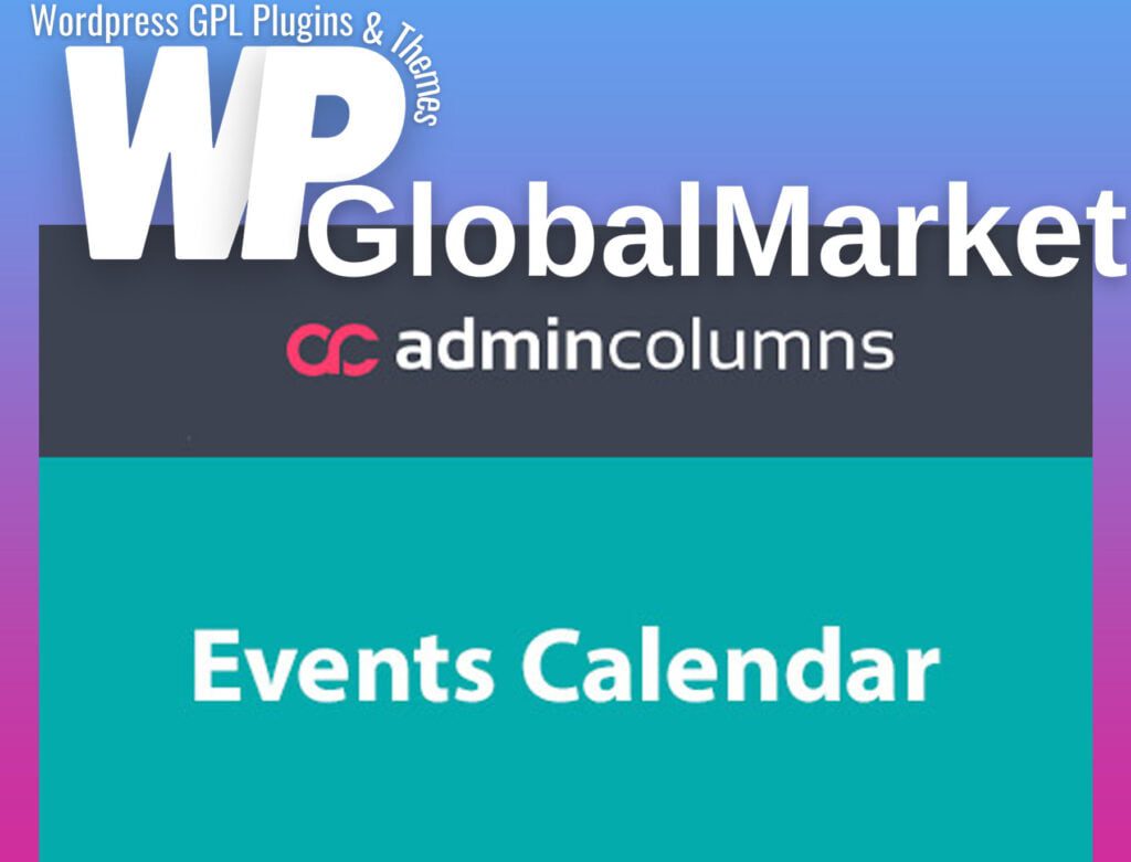 Admin Columns Pro Events Calendar