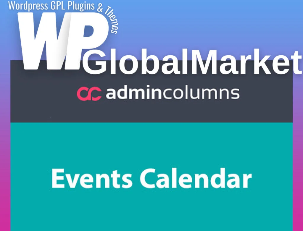 Admin columns pro events calendar