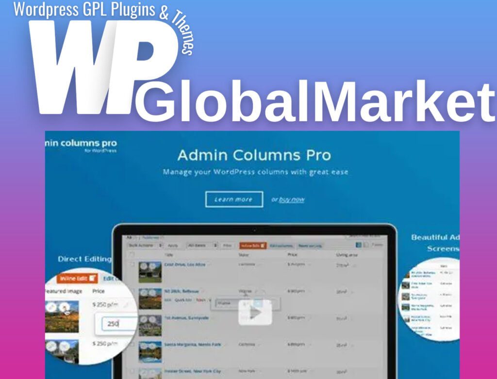 Admin Columns Pro WooCommerce Add-on