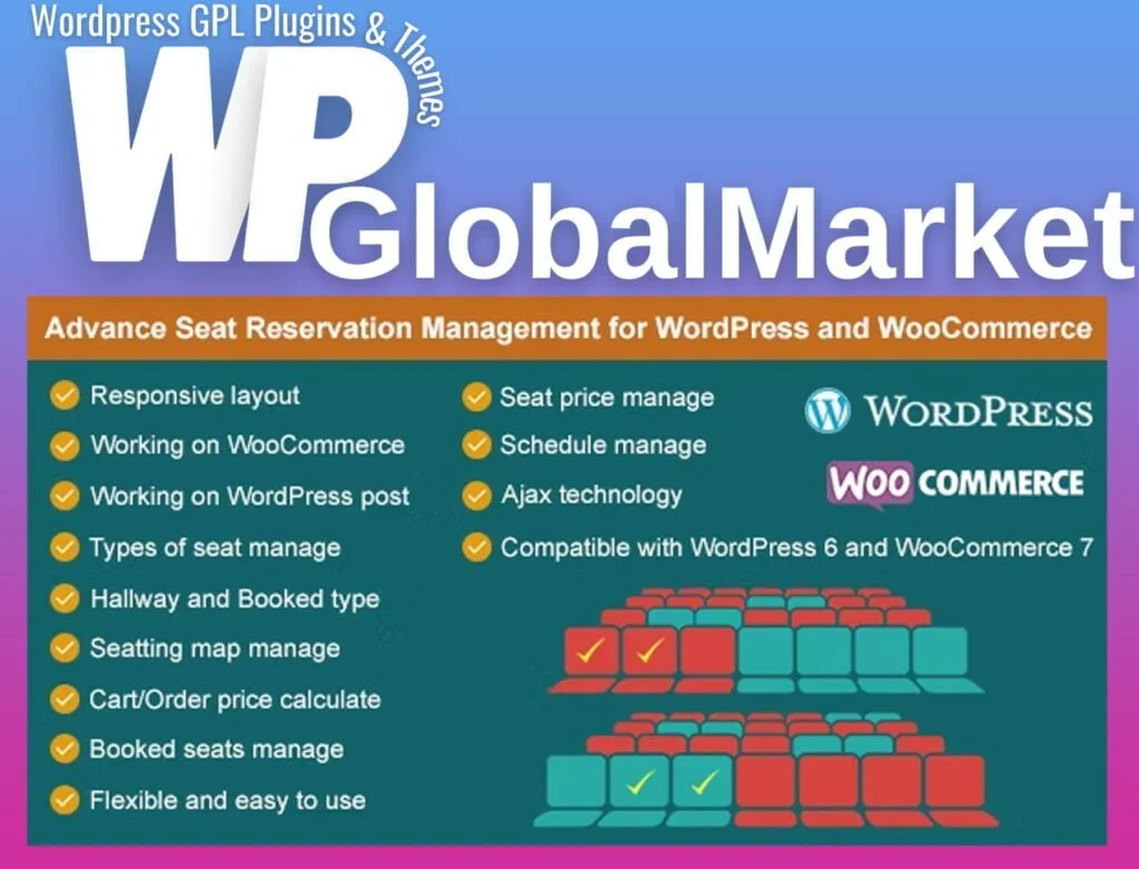 Advance seat reservation management for woocommerce