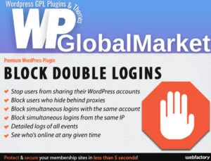 Block Double Logins – Protect Your Membership Site