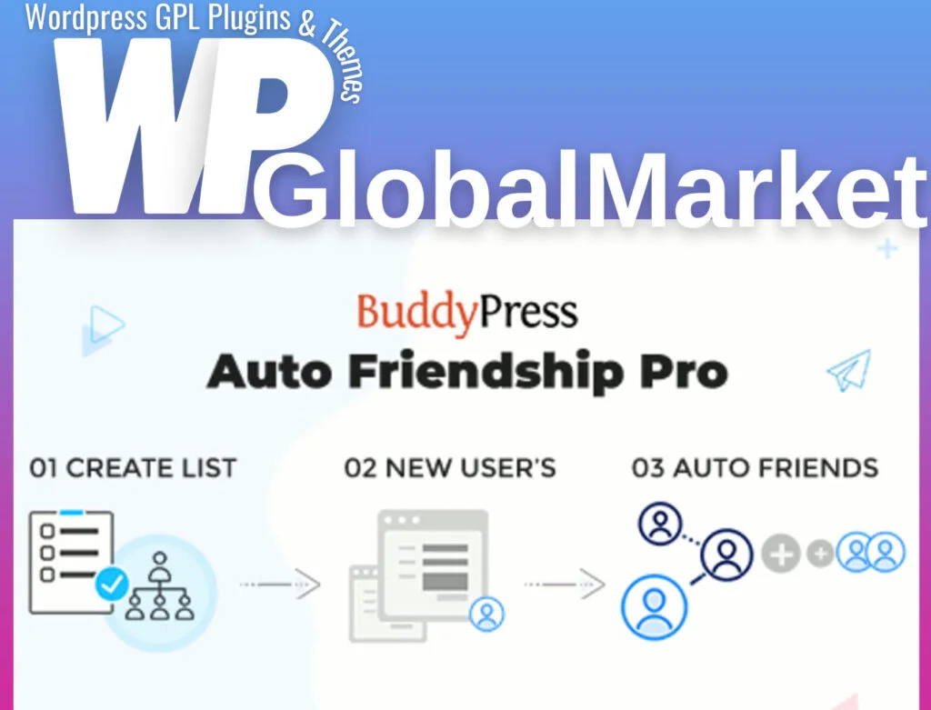 Buddypress auto friendship