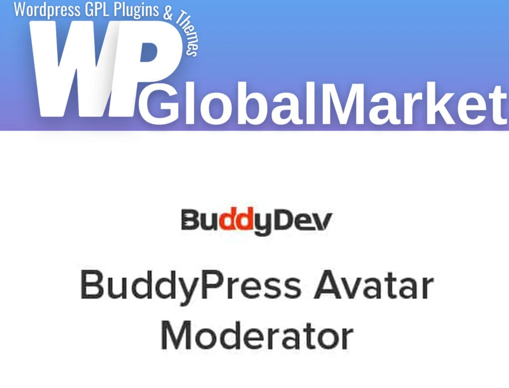 Buddypress avatar moderator