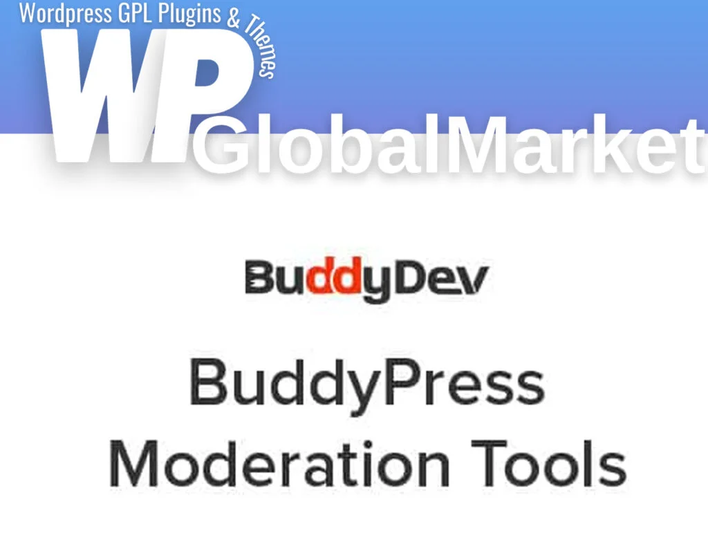 Buddypress moderation tools