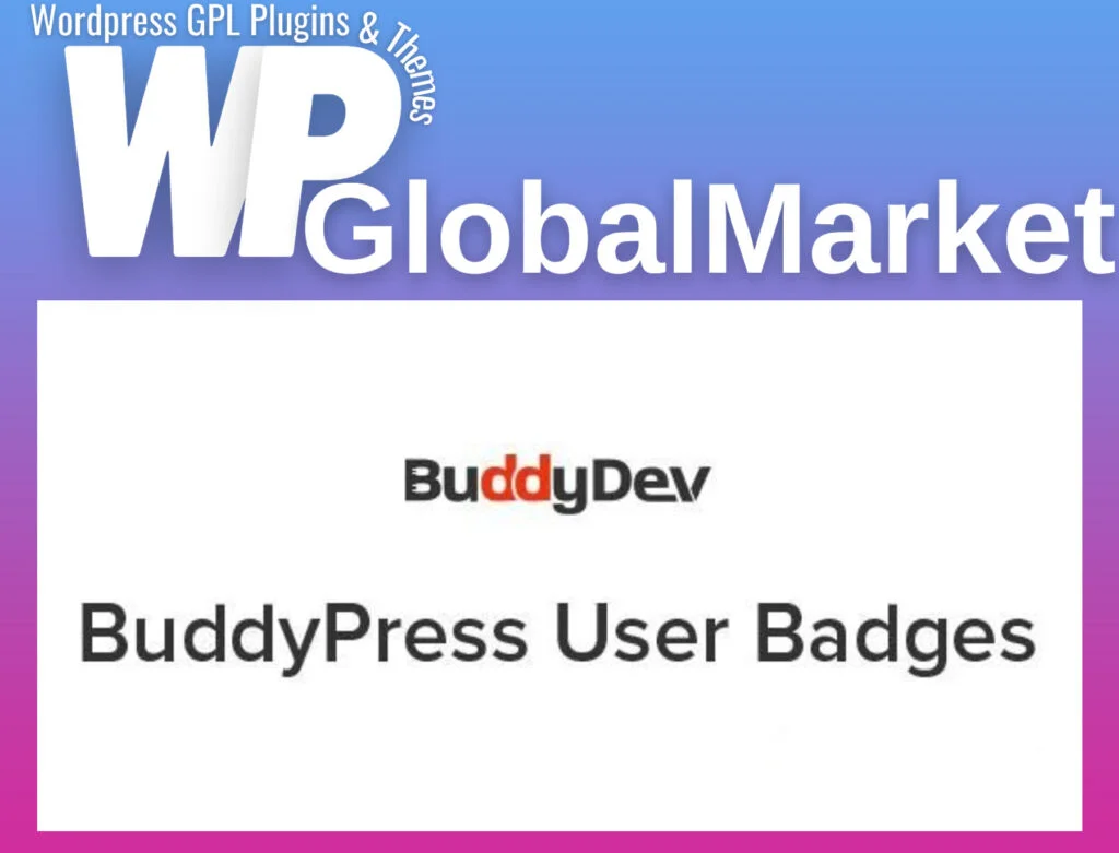 Buddypress user badges