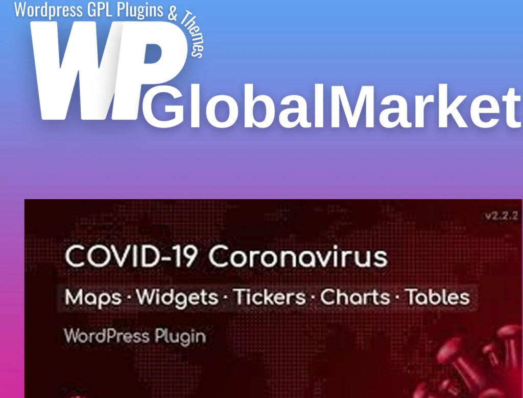 Covid19 coronavirus plugin – live map wordpress plugin