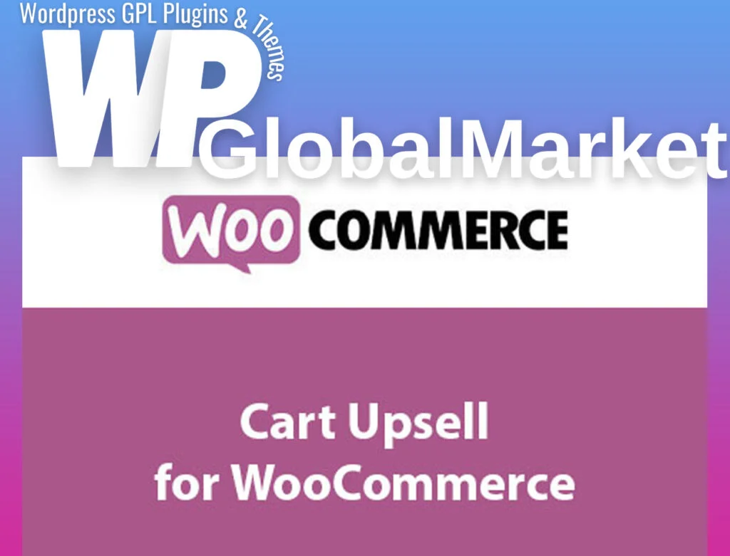 Cart upsell for woocommerce