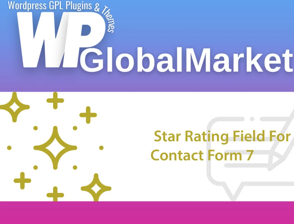 Contact form 7 star rating field