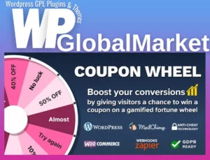 Coupon Wheel For WooCommerce and WP