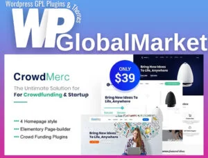 Crowdmerc Crowdfunding Startup Fundraising