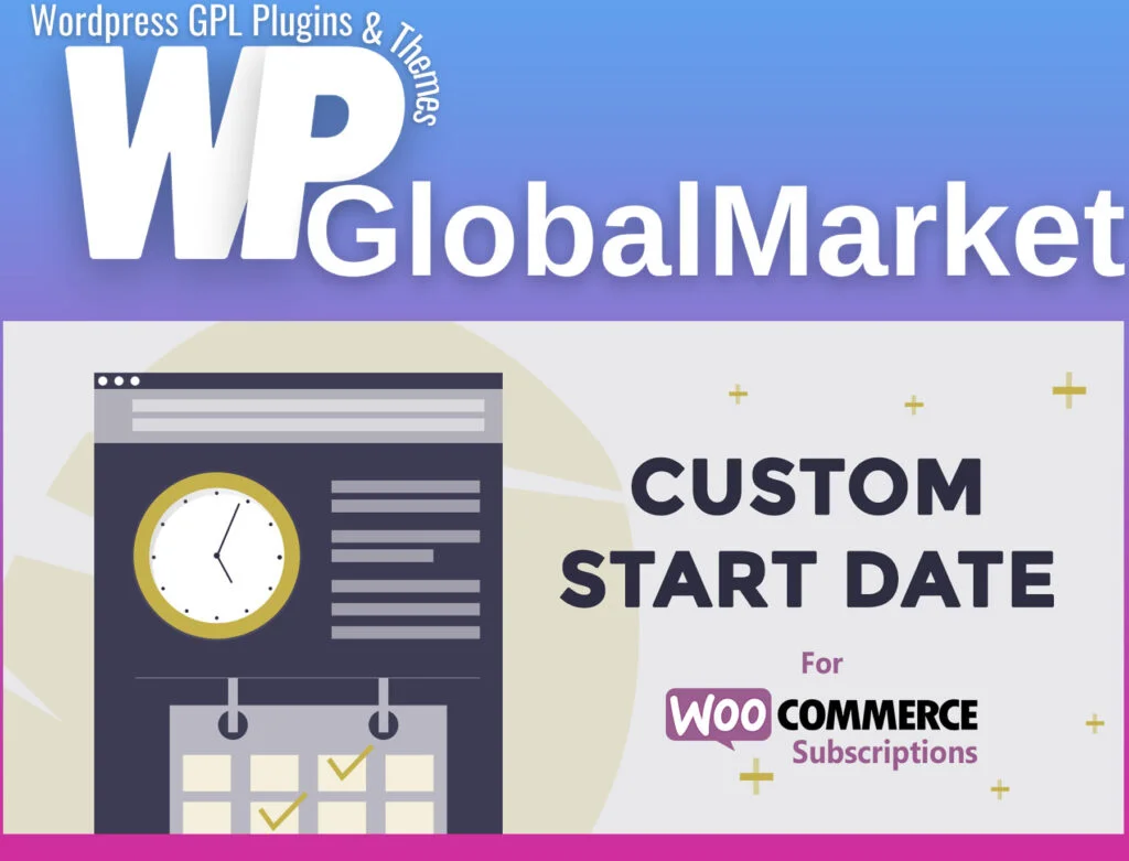 Custom start date for woocommerce subscriptions