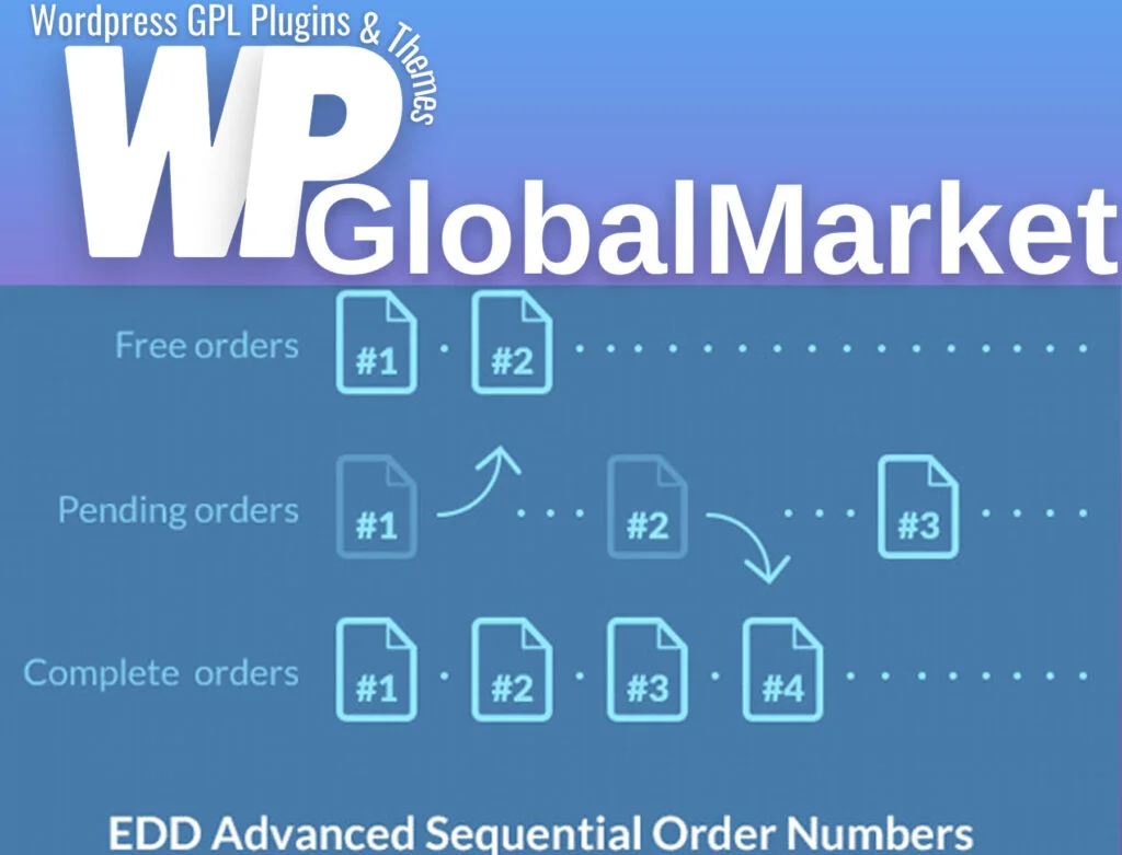 Easy digital downloads advanced sequential order numbers