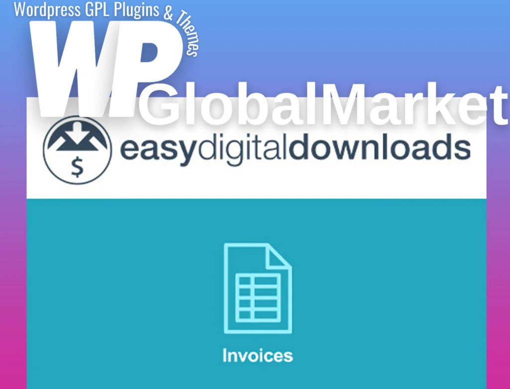 Easy digital downloads invoices