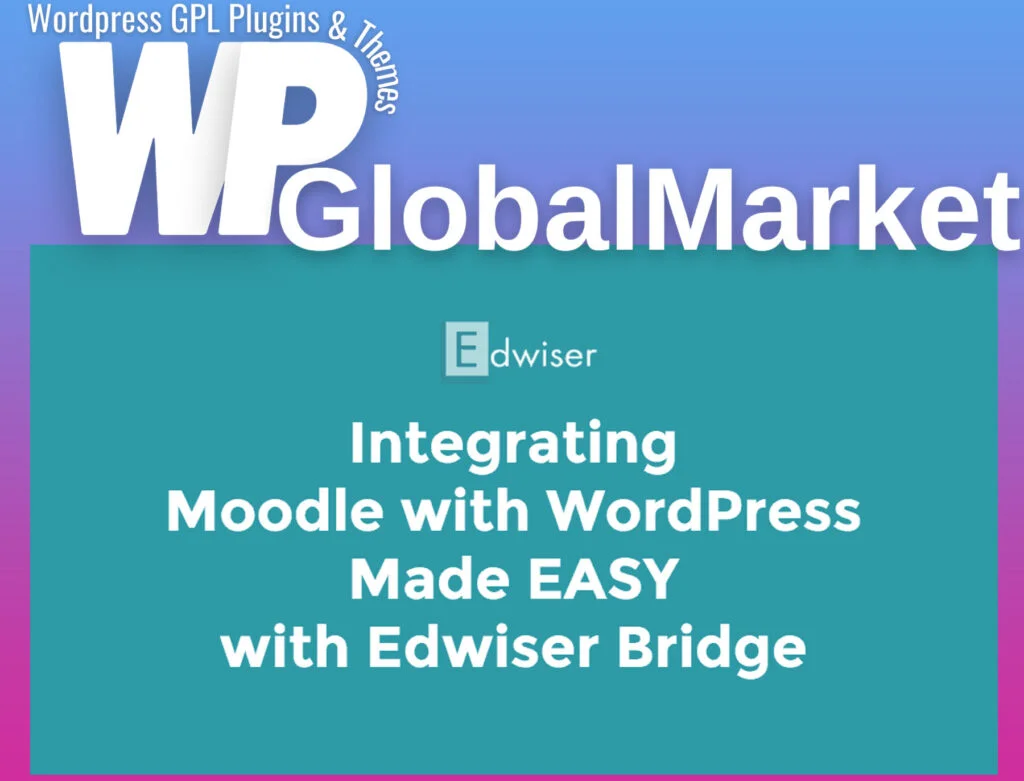 Edwiser bridge – wordpress moodle lms integration