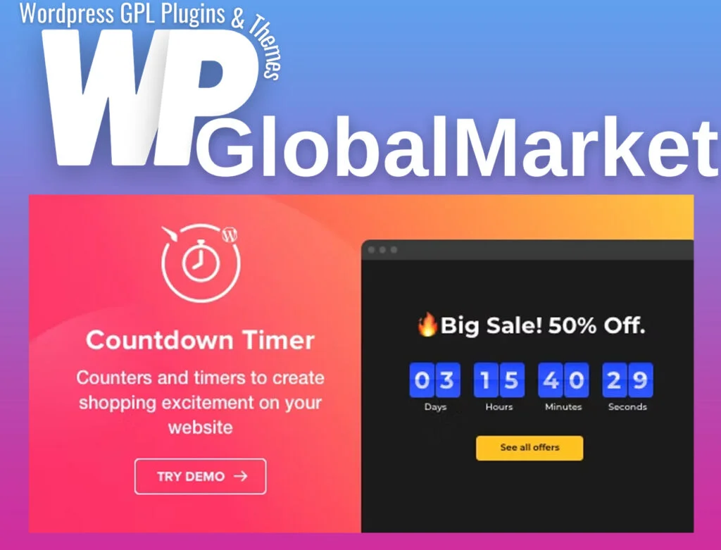 Elfsight countdown timer plugin