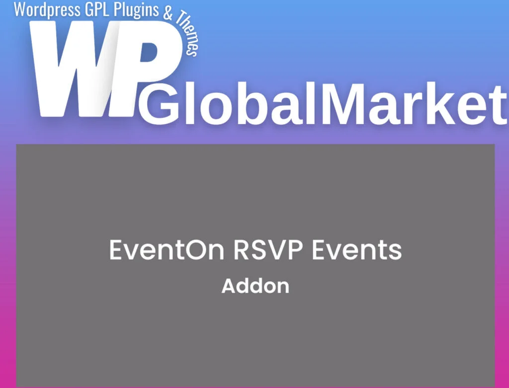 Eventon rsvp events addon