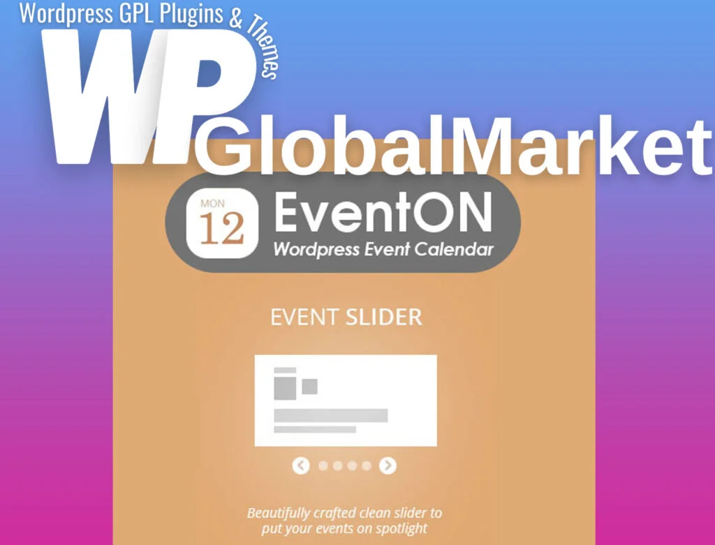 Eventon slider addon