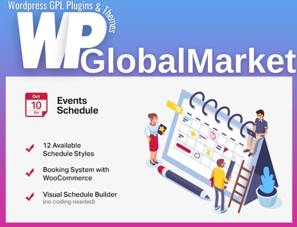 Events Schedule WP Plugin